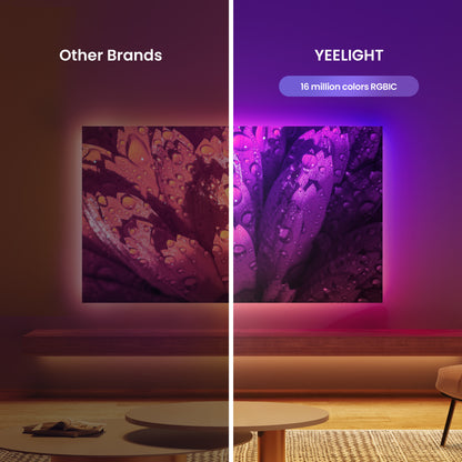 Yeelight Led Strip, Wi-Fi, OBSID RGBIC, 2m, Black YLFWD-0025 YLFWD-0025 