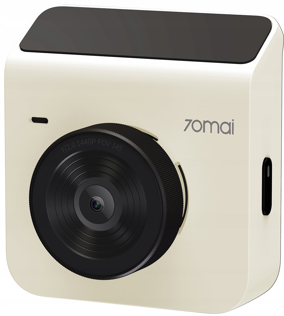 Car Camera 70mai Dash Cam A400, 2K, Wi-Fi, 2inch Display, Beige