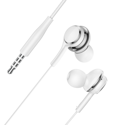 Handsfree 3.5mm WiWu EB310, White 